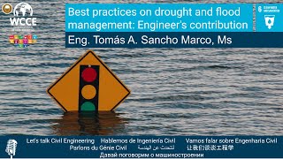 💧 Best practices on drought and flood management: Engineers' contribution - July 28th 2020