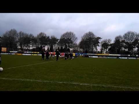 15-03-2015 || KNVB Beker Halve Finale Vrouwen || SSS'18 vs Venlosche Boys || Opkomst