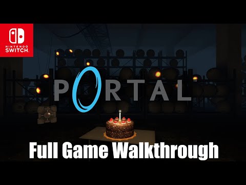 Portal 1 Nintendo Switch Full Game Walkthrough (Portal Companion Collection)