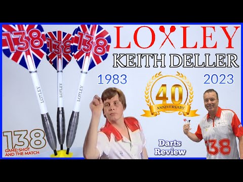 Loxley KEITH DELLER 40th Anniversary Darts Review