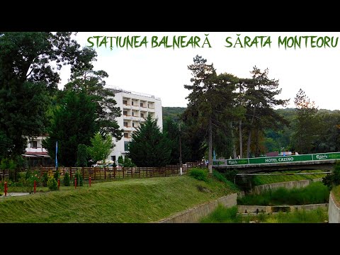 Stațiunea Balneara Sărata Monteoru - Buzau. Conacul Monteoru 1888. August 2021