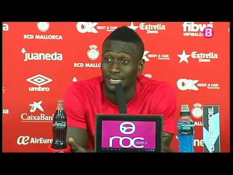 Primer dia de feina per a Óscar Bruzón; des d'avui, segon entrenador del Mallorca