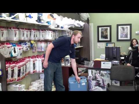 What makes an oxygen concentrator beep?