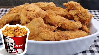 FRANGO KFC - COMO FAZER - DESCUBRA O SEGREDO - FRANGO FRITO | Cebola e Salsa