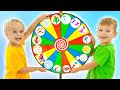 Chris Playing With The Magic Wheel Funny Stories With Friends