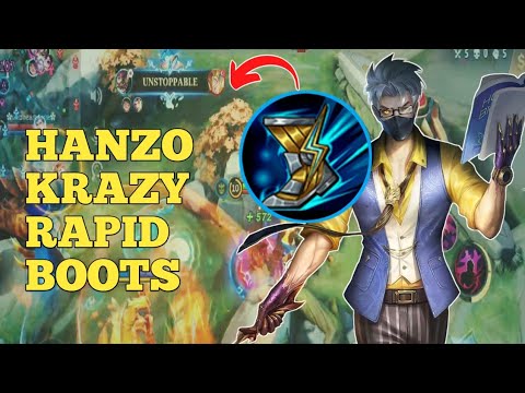 HANZO KRAZY RAPID BOOTS BE LIKE!!!