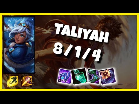 Taliyah vs Kha'Zix KOREAN Challenger JUNGLE (8/1/4) - v10.25