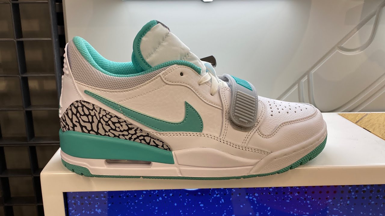 Jordan Legacy 312 Low (White/Turquoise) - Style Code: CD7069-130