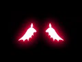 Rainbow Neon Wings Overlay Free To Use