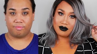 Smokey Eye and Black Lips Makeup Tutorial | PatrickStarrr
