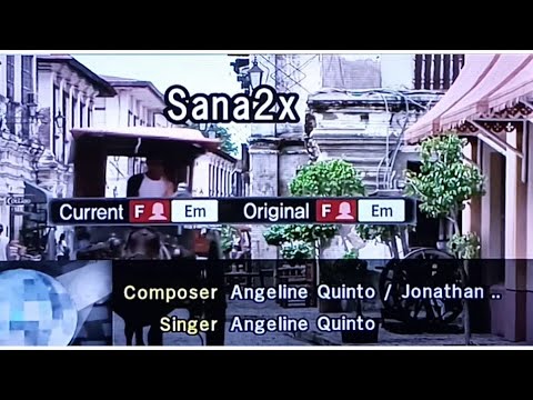 SANA2X Angeline Quinto 🎵Karaoke Version🎵