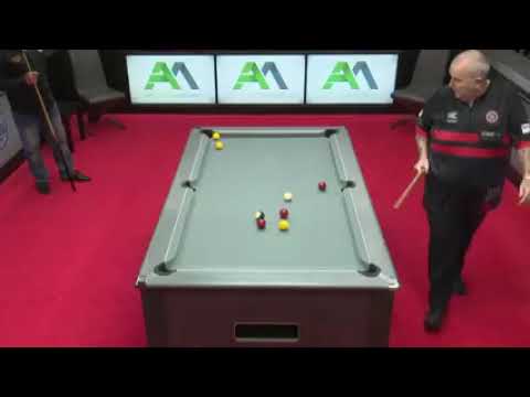 Phil Taylor And Oly Bale Playing Darts Pool