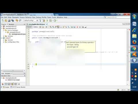 Java Operators With Strings