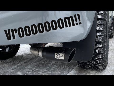 AFE MACH Force-Xp Exhaust Install 2021 Toyota Tundra