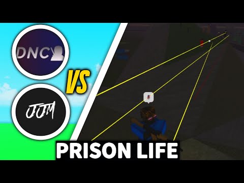 Most INTENSE BATTLE In Roblox Prison Life | DNC vs JJM