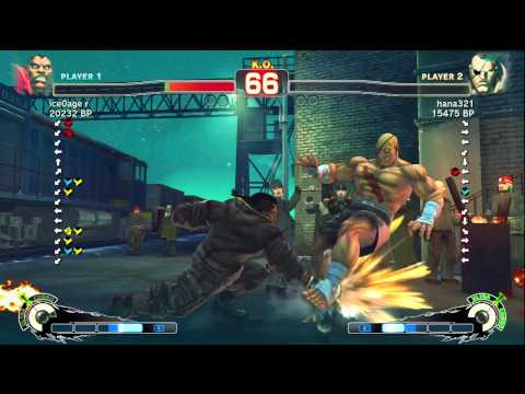 - R - [Balrog] vs Hanamaruki [Sagat] SSF4 Japanese Online Ranked Matches - TRUE-HD