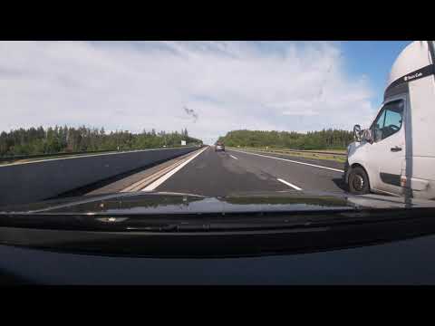 Czech higway D5 Rozvadov to Prague