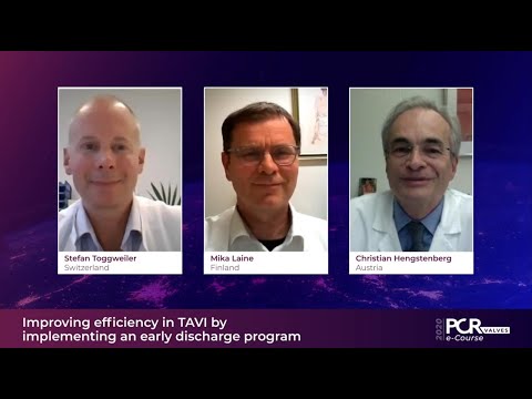 Improving efficiency in TAVI by implementing an early discharge program - PCR Valves e-Course 2020