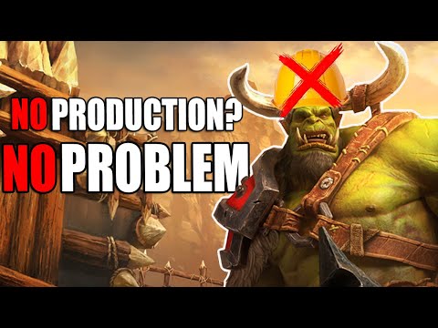 Can You Beat the Warcraft 3 Orc Campaign Without Building ANYTHING?