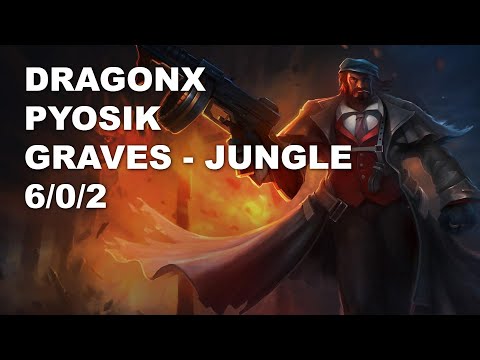 DragonX Pyosik Jungle Graves vs Nidalee - KR Challenger Patch 10.9