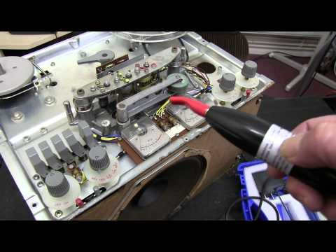 How to Degauss and how to DC erase tapes. Reel to Reel.