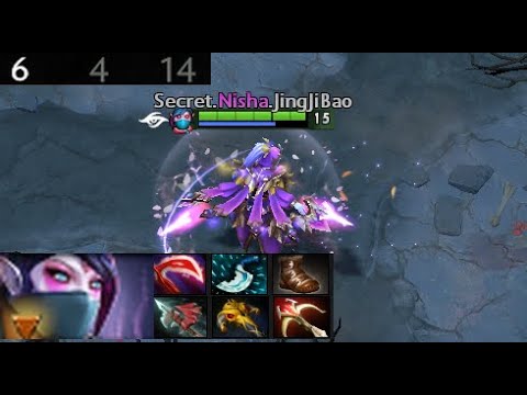 Nisha - Templar Assassin | Team Secret vs IG  (game 2) Playoff| The International 2021
