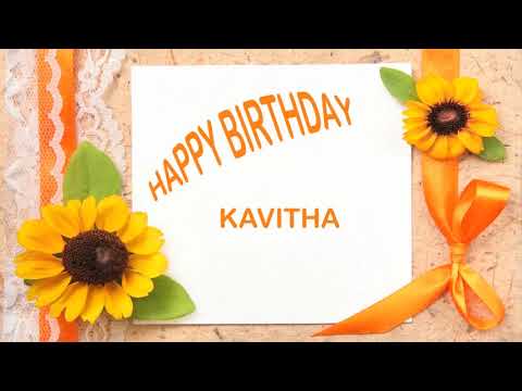 Kavitha   Birthday Postcards