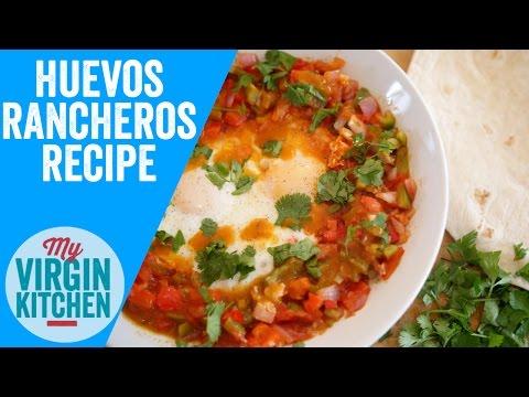 HUEVOS RANCHEROS - MEXICAN EGG BREAKFAST RECIPE