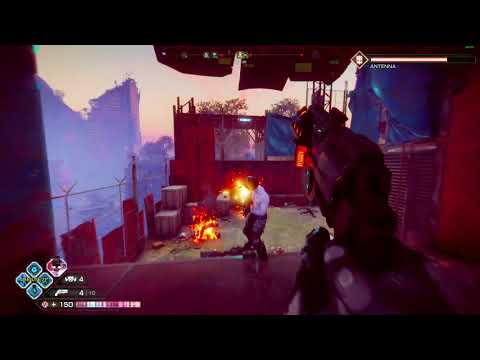 RAGE 2. Overgrown City. Fight for a comm tower. 1440p