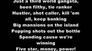 Lil Wayne   Dark Shades Ft  Birdman &amp; Mack Maine Lyrics On Screen HD