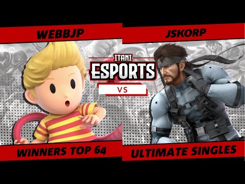 Itani Esports Tournament #1 WebbJP vs Jskorp Top 64 Round 1