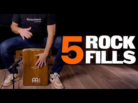 5 ROCK FILLS For Beginner Cajon Players