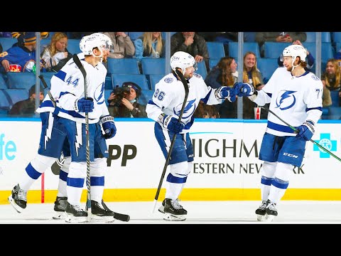 Dave Mishkin calls Lightning vs Sabres highlights - Kucherov hat trick! (1/11/2022)