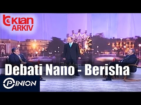 Opinion - Debati Nano - Berisha (31 janar 2002)