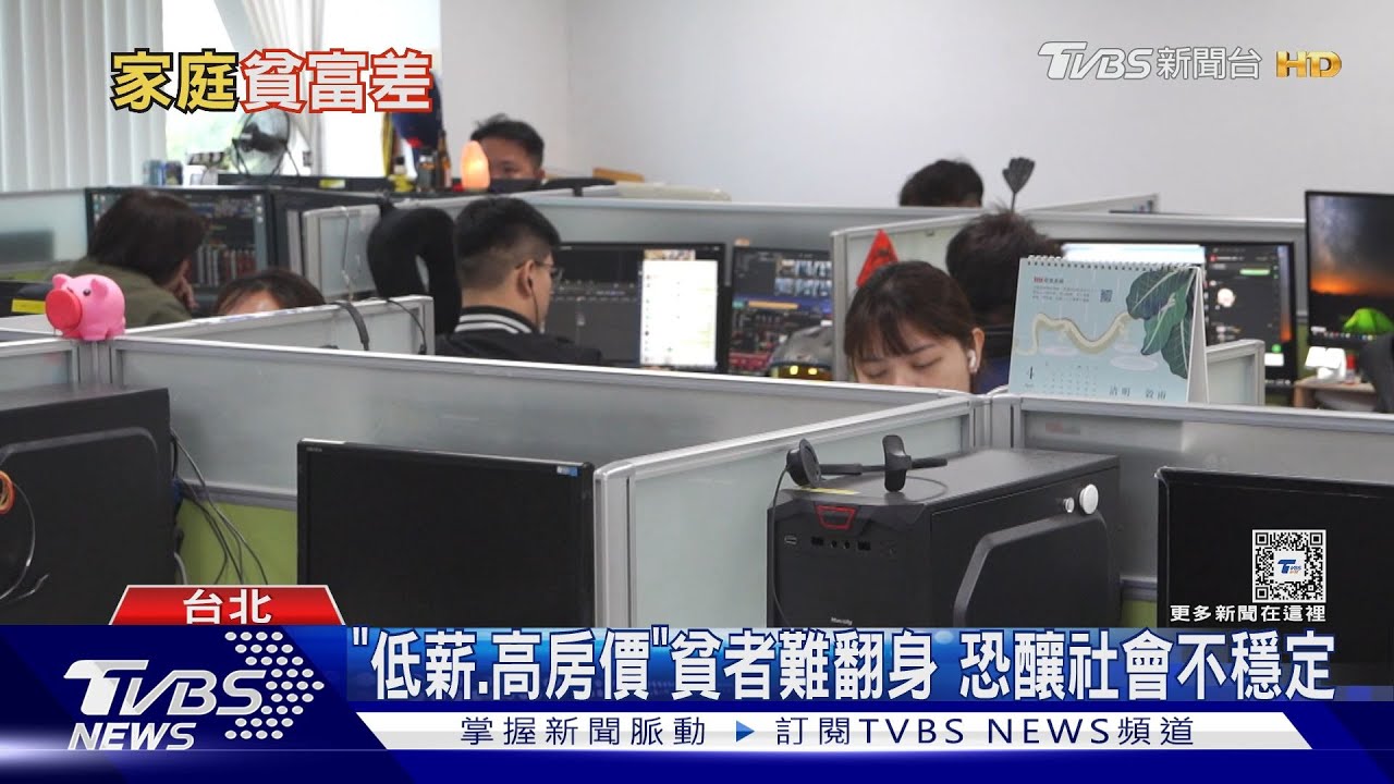 「低薪、高房價」貧者難翻身!貧富差距30年間加速惡化