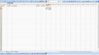 How to create an excel checkbook register