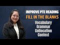PTE Reading & Writing Fill in the blanks | Rules and hacks | Milestone Study