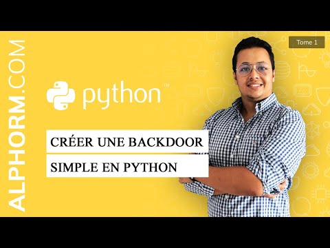 Formation Python pour les pentesteurs | Créer une backdoor simple en python