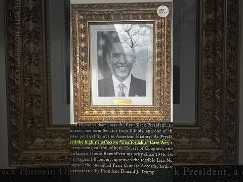 President Trump mocks past presidents with controversial White House plaques