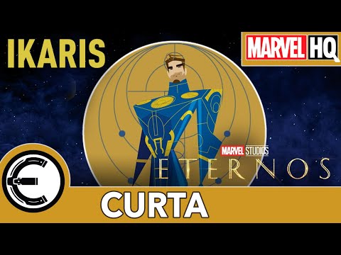 Capa de Conheça os Eternos: Ikaris