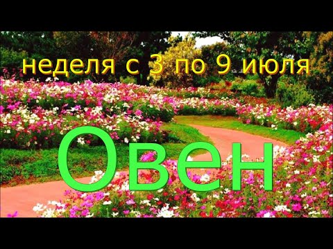 ОВЕН♈️неделя с 3 по 9 июля.