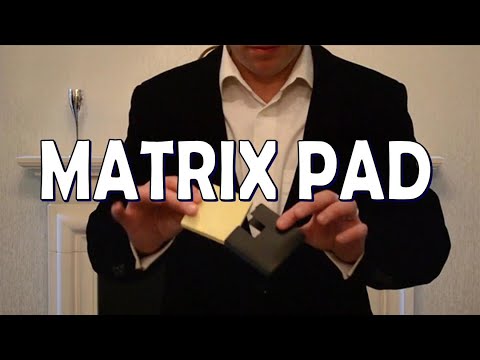 Magic Review: The Matrix Pad by Richard Griffin [[ Moving Ink Effect ]]
