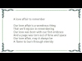 Buddy Montgomery - An Affair to Remember Live Lyrics