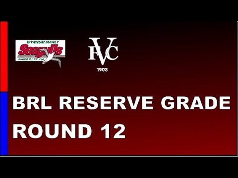 BRL Reserve Grade - Round 12: Wynnum Manly Seagulls Jrs v Valleys Diehards