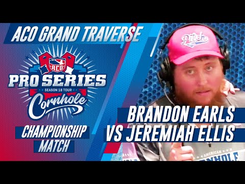 Brandon Earls vs Jeremiah Ellis - ACO-PRO Series - Championship Match - ACO Grand Traverse Major