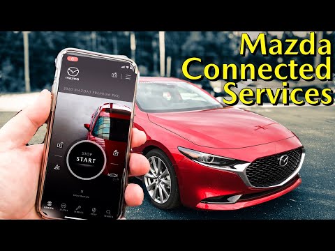 Mazda Connected Services Tutorial | MyMazda App with the 2020 Mazda3 and Mazda CX-30