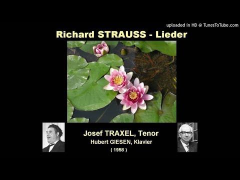 Richard STRAUSS : LIEDER  ( Josef TRAXEL Tenor )