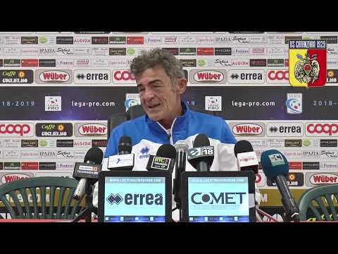 Mister Auteri alla vigilia di Casertana-Catanzaro