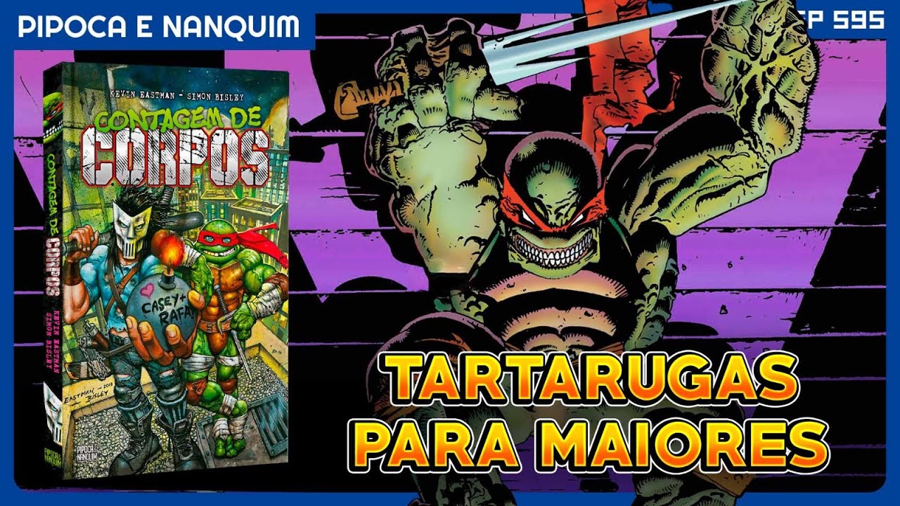 A história mais violenta das Tartarugas Ninja: CONTAGEM DE CORPOS