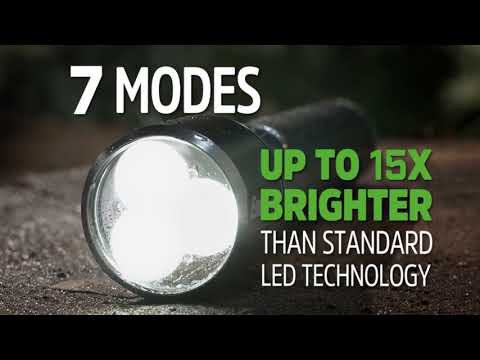 Energizer akumuliatorinis prožektorius Metal Vision HD LED 1000 LM su Powerbank funkcija, USB krovimas video